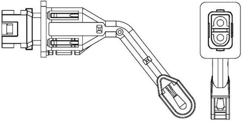 HELLA Sender Unit, interior temperature
