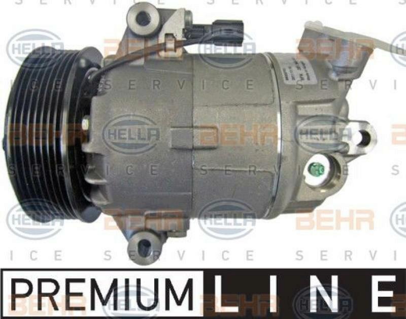 HELLA Compressor, air conditioning BEHR HELLA SERVICE *** PREMIUM LINE ***