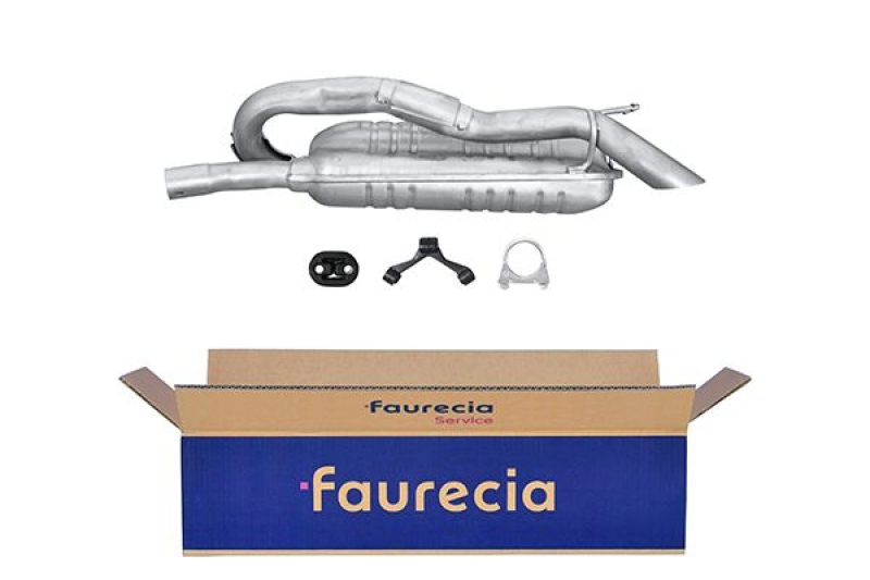 HELLA Endschalldämpfer Easy2Fit – PARTNERED with Faurecia