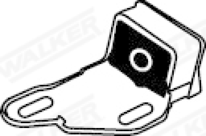 WALKER Holder, exhaust system