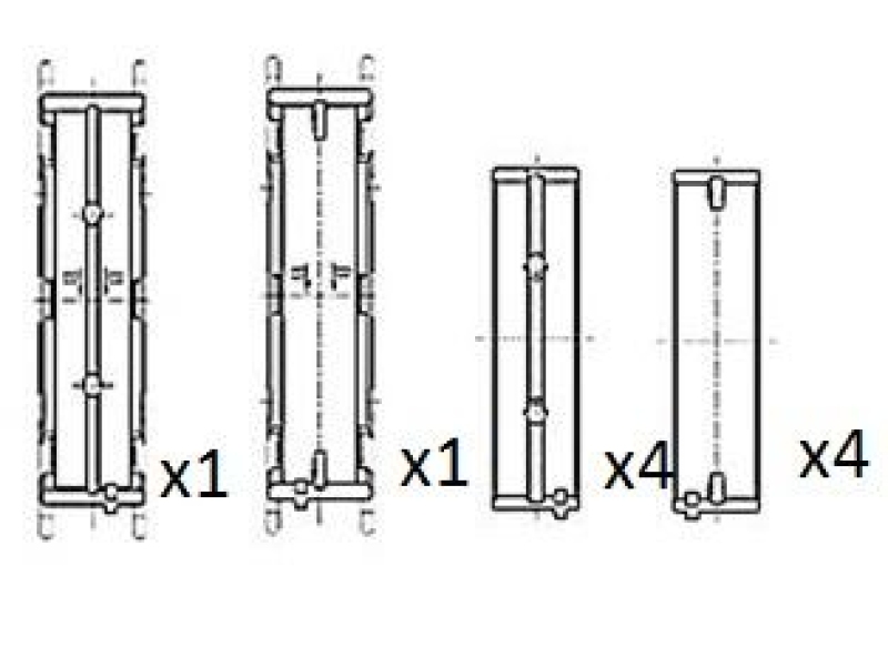 FAI AutoParts Crankshaft Bearing
