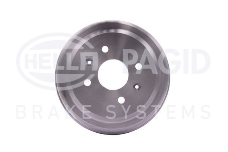 2x HELLA PAGID Brake Drum