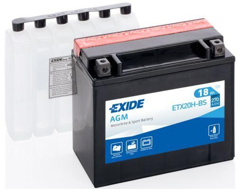 EXIDE Starterbatterie EXIDE AGM