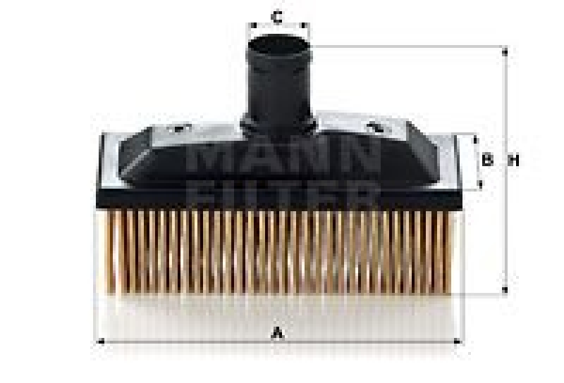 MANN-FILTER Filter, crankcase ventilation