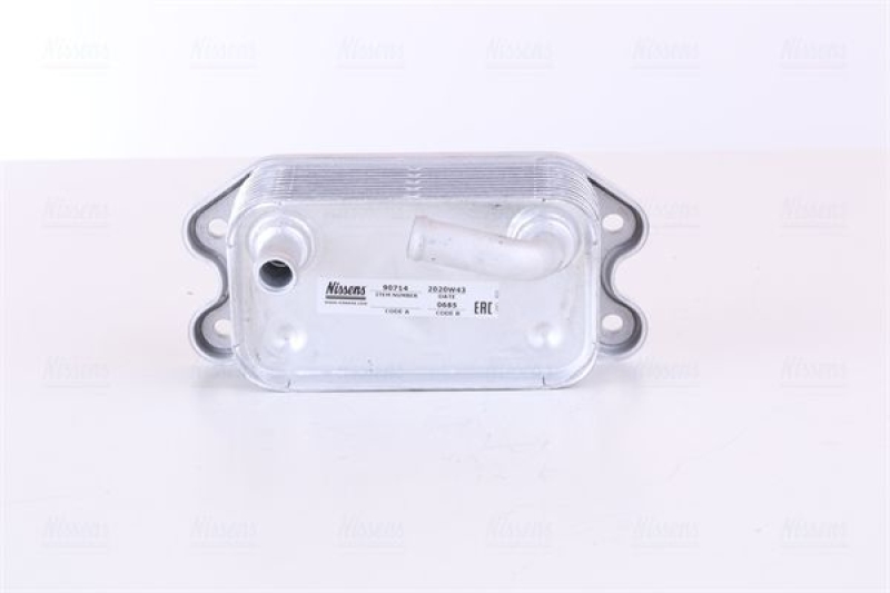 NISSENS Oil Cooler, engine oil