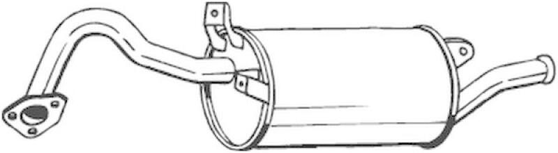 BOSAL Endschalld&auml;mpfer 177-159