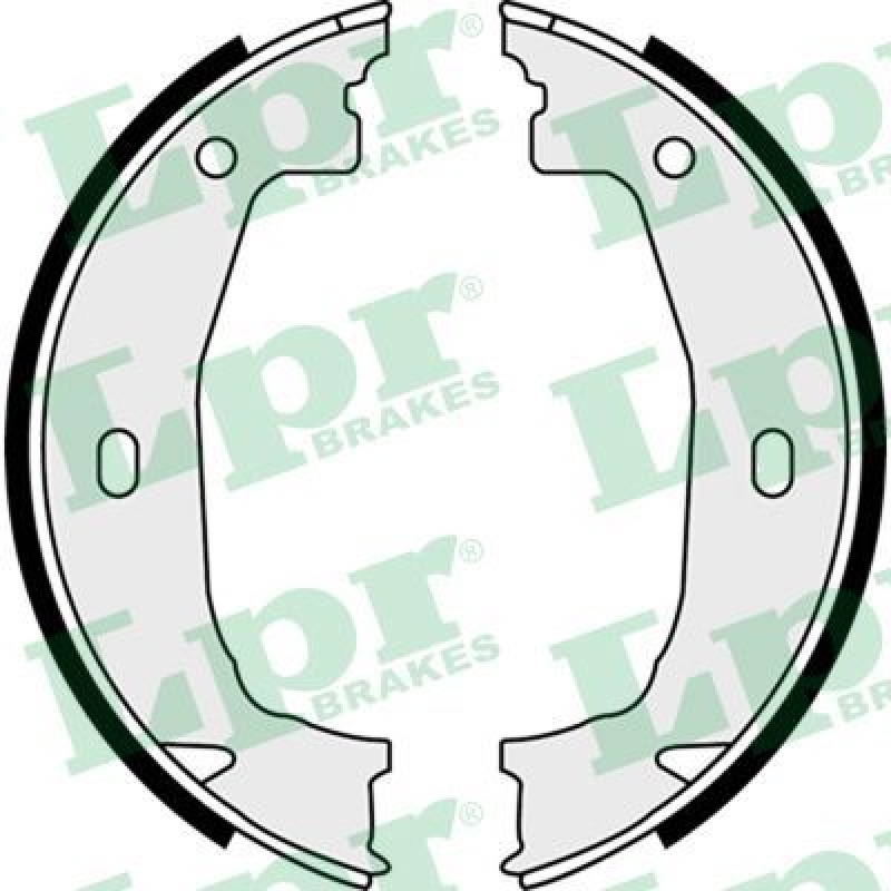 LPR Brake Shoe Set, parking brake