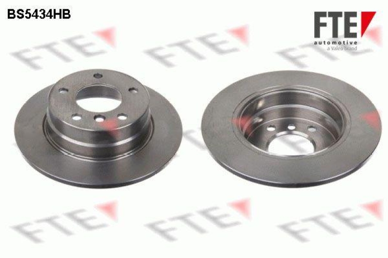 2x FTE Bremsscheibe COATED RANGE FTE