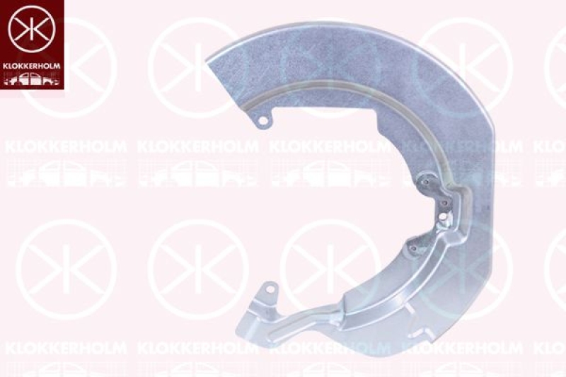 KLOKKERHOLM Splash Panel, brake disc