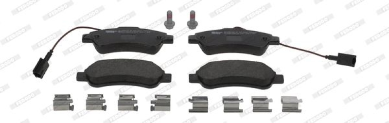 FERODO Bremsbelagsatz, Scheibenbremse PREMIER ECO FRICTION