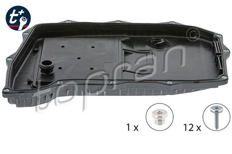 TOPRAN Oil Sump, automatic transmission t+