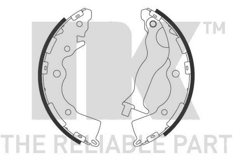 NK Bremsbackensatz 2734755