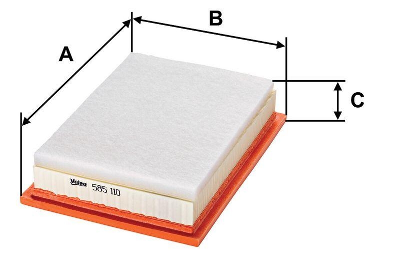 VALEO Luftfilter 585110