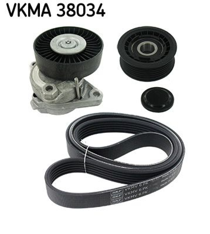 SKF V-Ribbed Belt Set