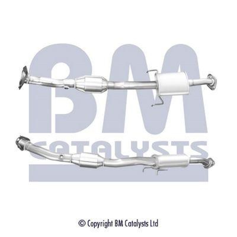 BM Catalysts Katalysator Kat Approved Hinten passend f&uuml;r Toyota C-HR 1.2 BM92497H
