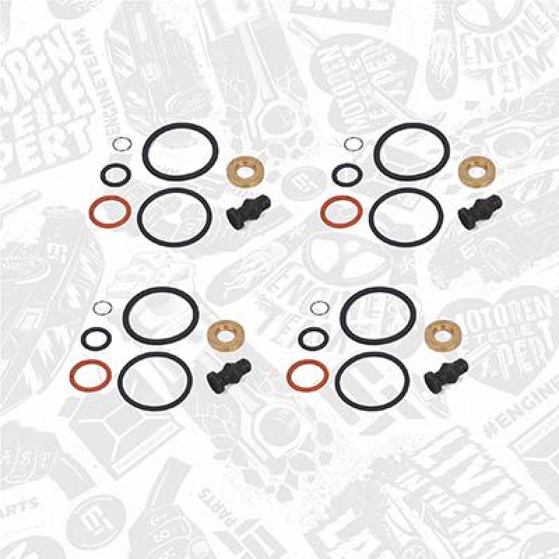 ET ENGINETEAM Seal Kit, injector nozzle