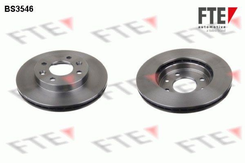 2x FTE Bremsscheibe 9072008