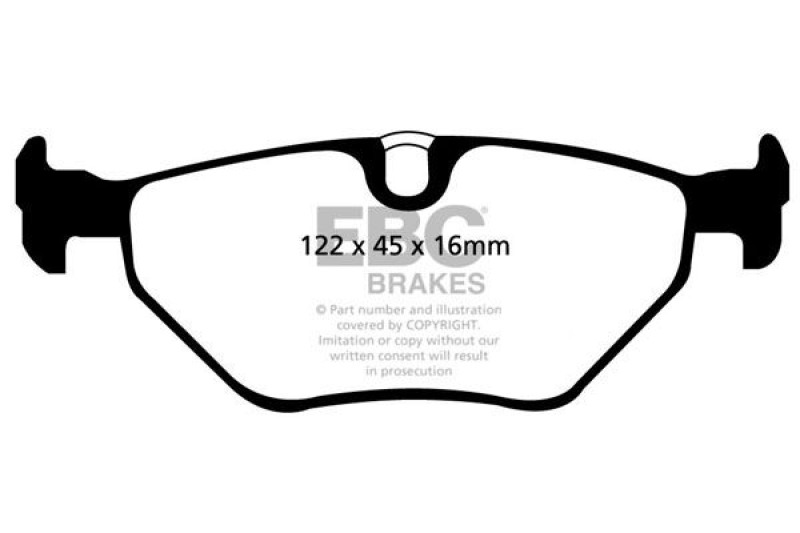 EBC Brakes Brake Pad Set, disc brake