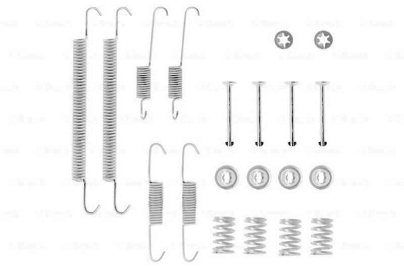 BOSCH Zubehörsatz Bremsbacken Trommelbremse Montagesatz