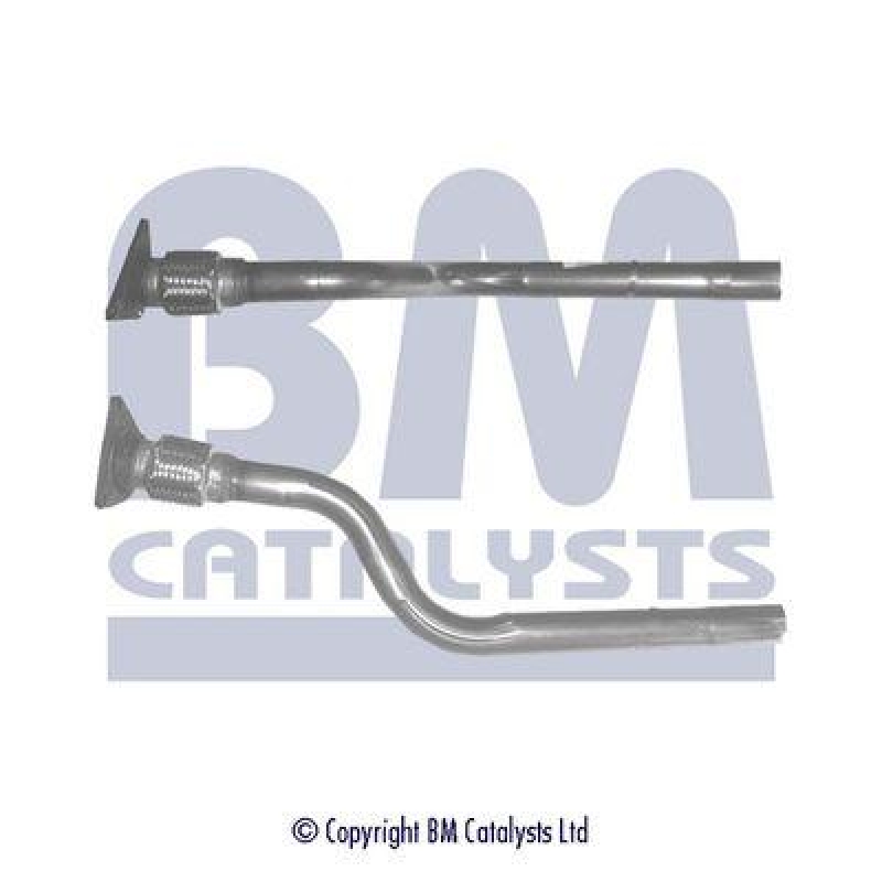 BM Catalysts Abgasrohr Vorne mitte passend für Renault Scenic 2 1.9 dCi ...