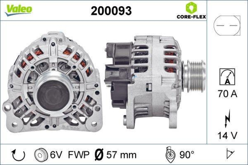 VALEO Generator VALEO CORE-FLEX