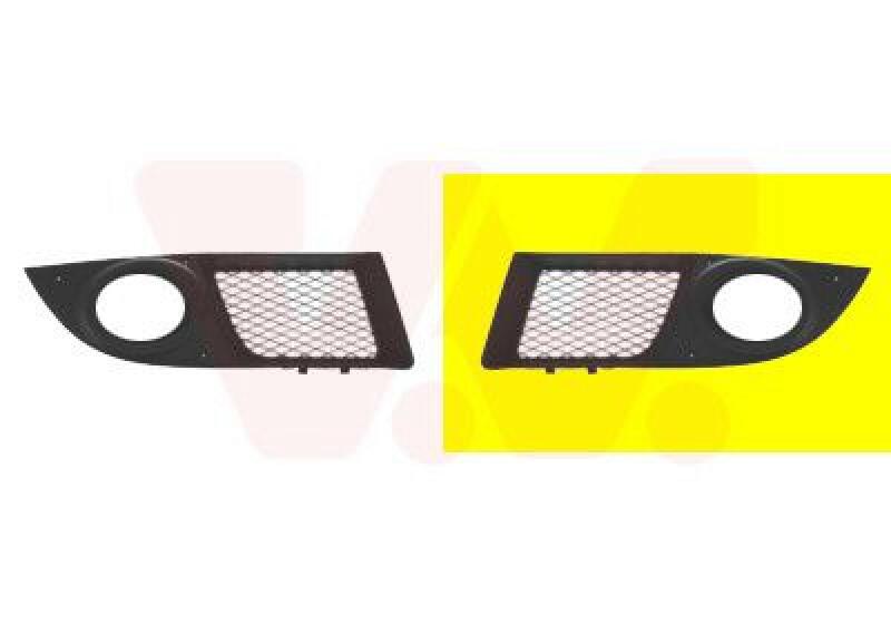 VAN WEZEL L&uuml;ftungsgitter, Sto&szlig;f&auml;nger 1637593