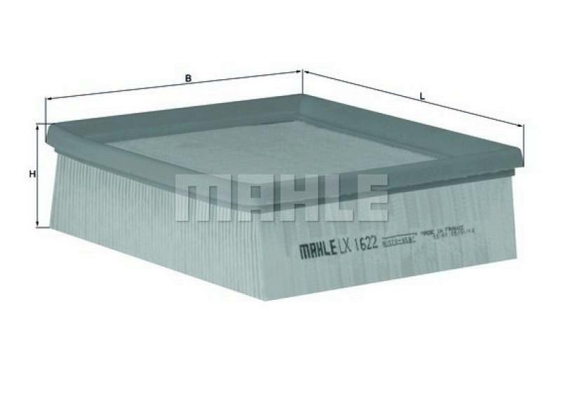 MAHLE ORIGINAL Luftfilter LX 1622