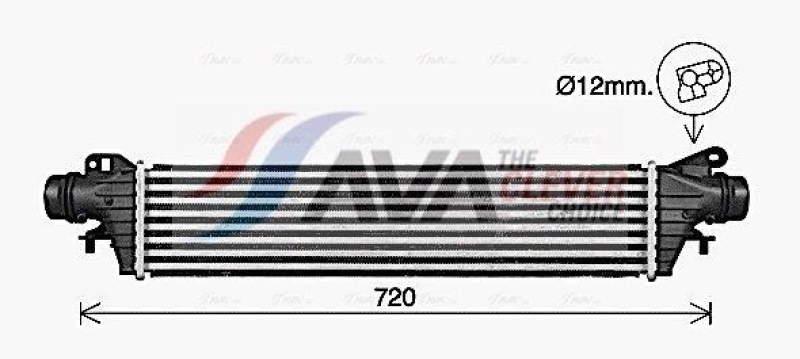 AVA QUALITY COOLING Ladeluftkühler