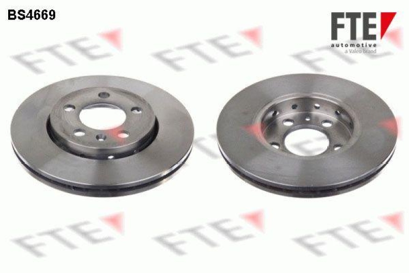 2x FTE Bremsscheibe 9072014