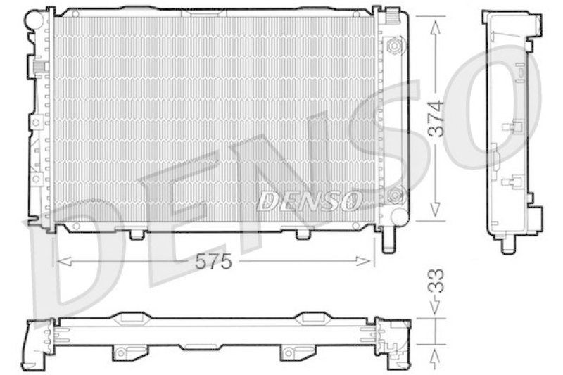 DENSO Kühler, Motorkühlung