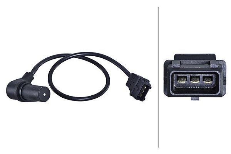 HELLA Sensor, crankshaft pulse