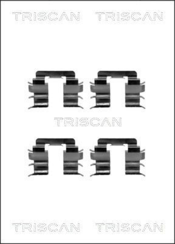 TRISCAN Accessory Kit, disc brake pad