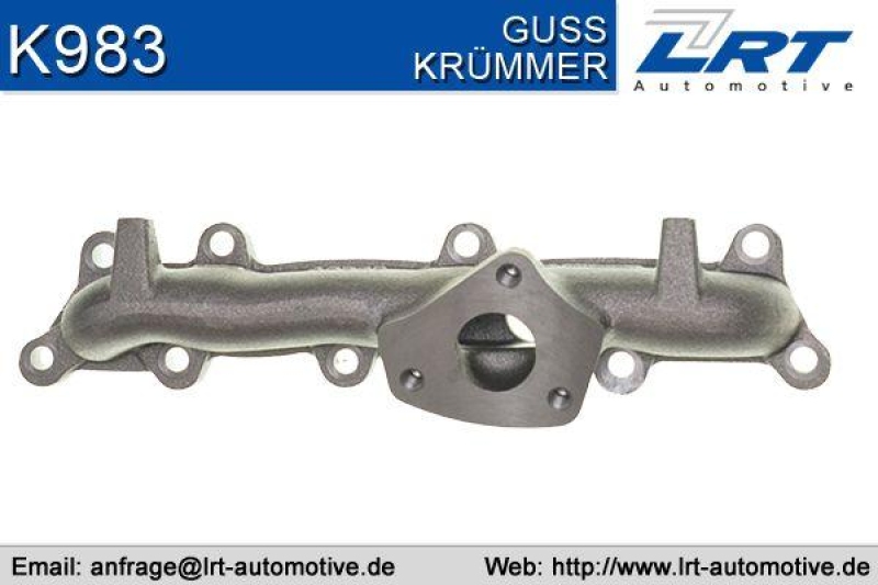 LRT Kr&uuml;mmer, Abgasanlage K983