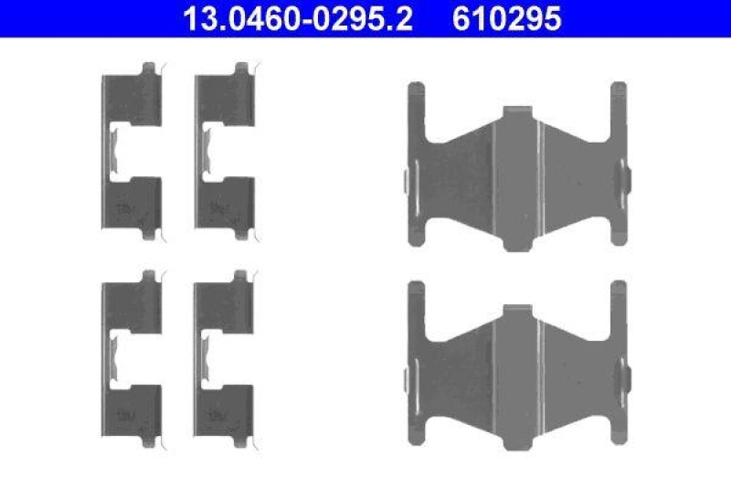 ATE Accessory Kit, disc brake pads