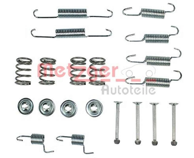 METZGER Accessory Kit, parking brake shoes