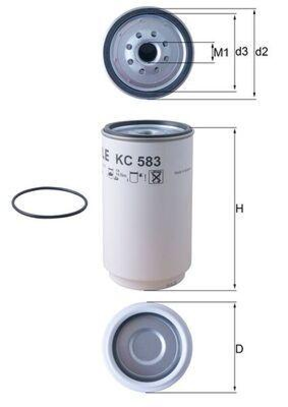 MAHLE Kraftstofffilter