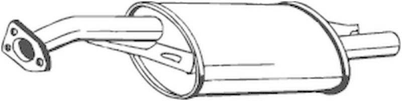 BOSAL End Silencer