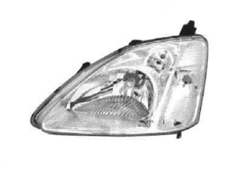 VAN WEZEL Headlight