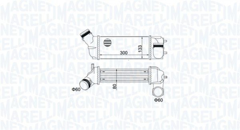 MAGNETI MARELLI Charge Air Cooler