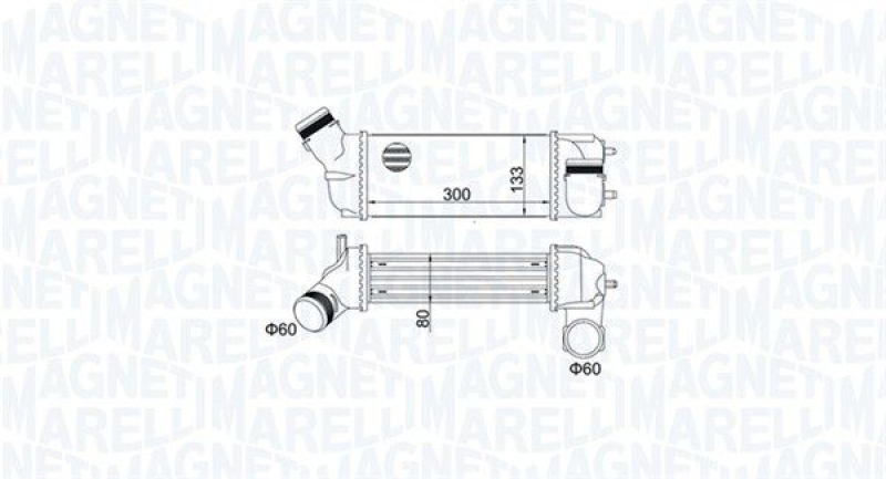 MAGNETI MARELLI Ladeluftkühler