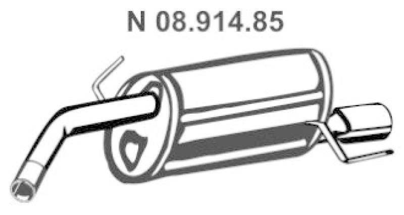 EBERSP&Auml;CHER Endschalld&auml;mpfer 08.914.85