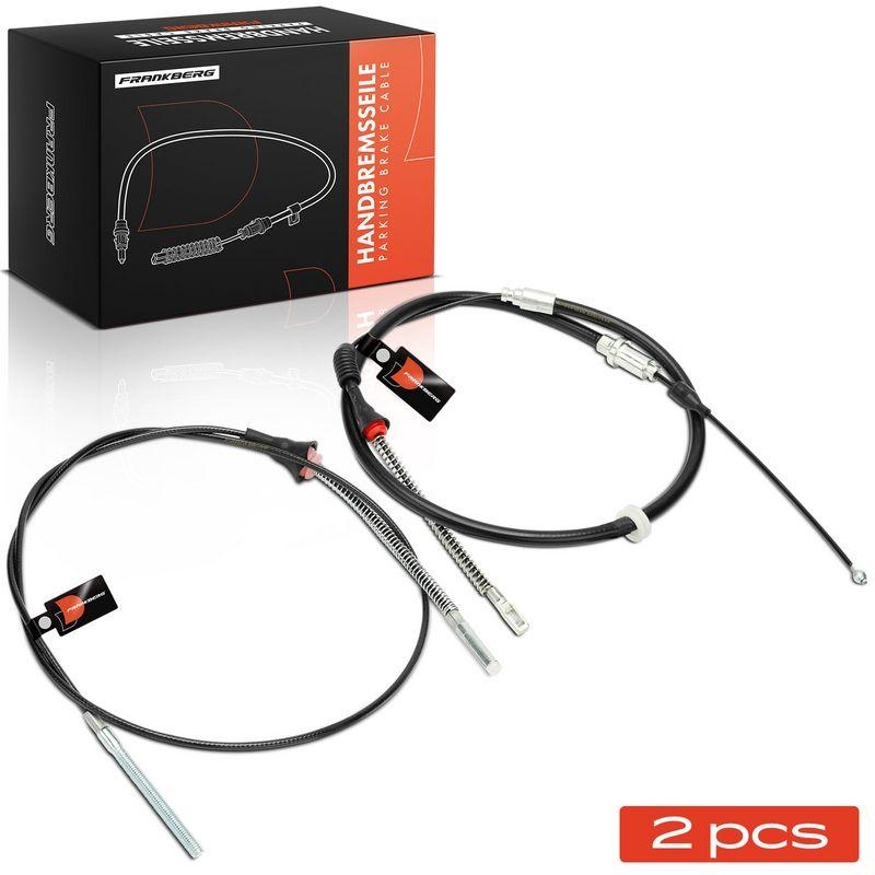 2x Frankberg Seilzug Feststellbremse Hinterachse beidseitig 5481FB0041416