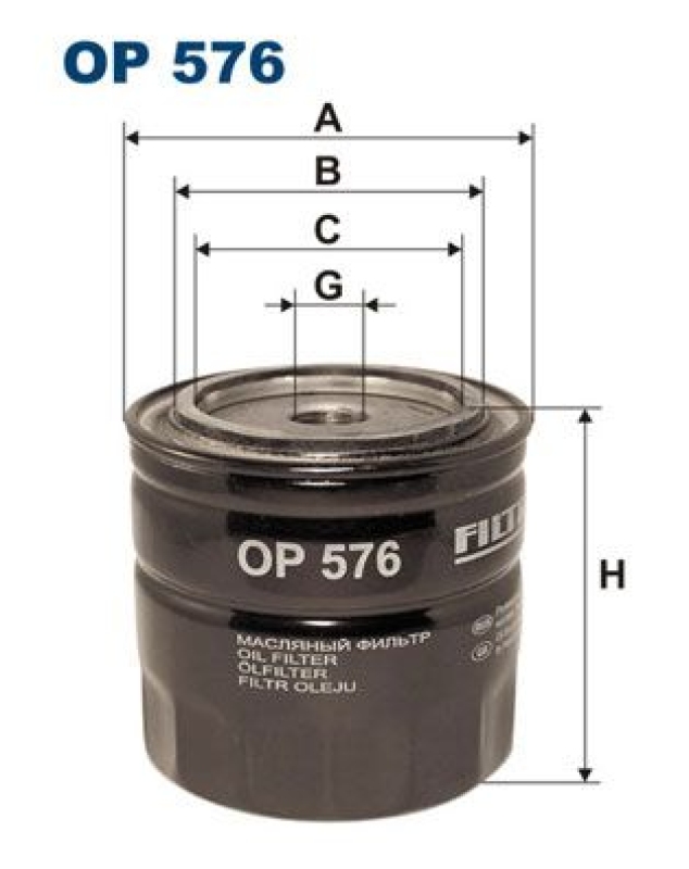FILTRON Filter, operating hydraulics