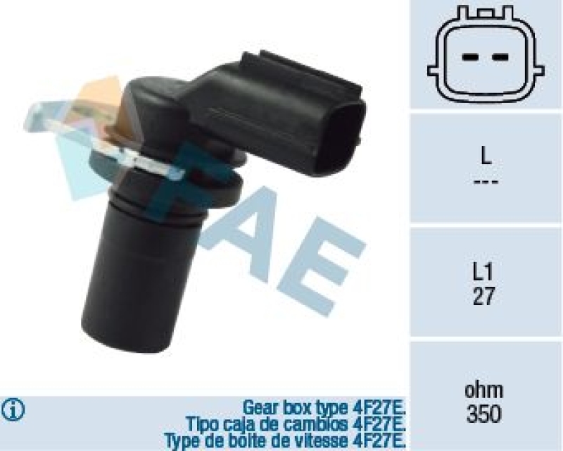 FAE RPM Sensor, automatic transmission