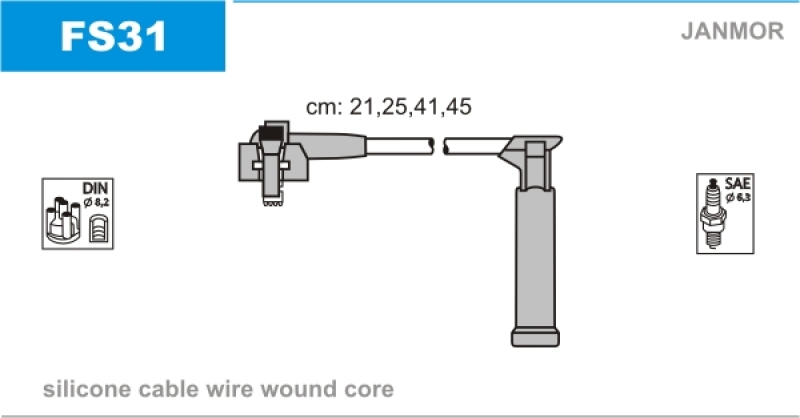 JANMOR Zündleitungssatz