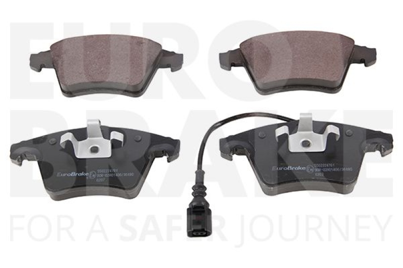 EUROBRAKE Brake Pad Set, disc brake