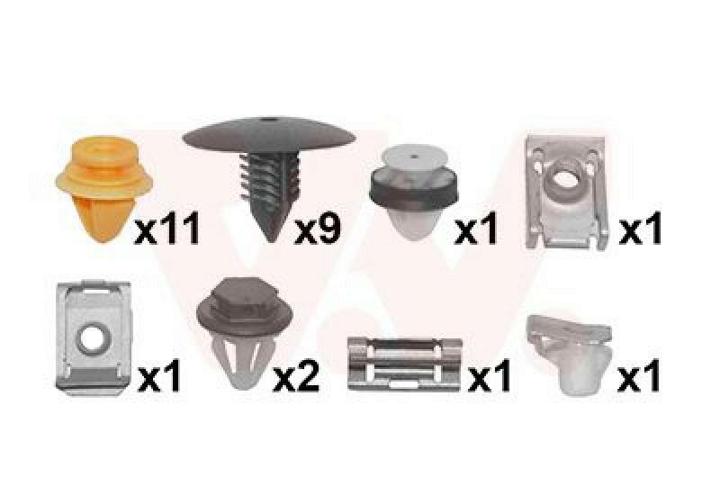 VAN WEZEL Mounting Kit, mud guard
