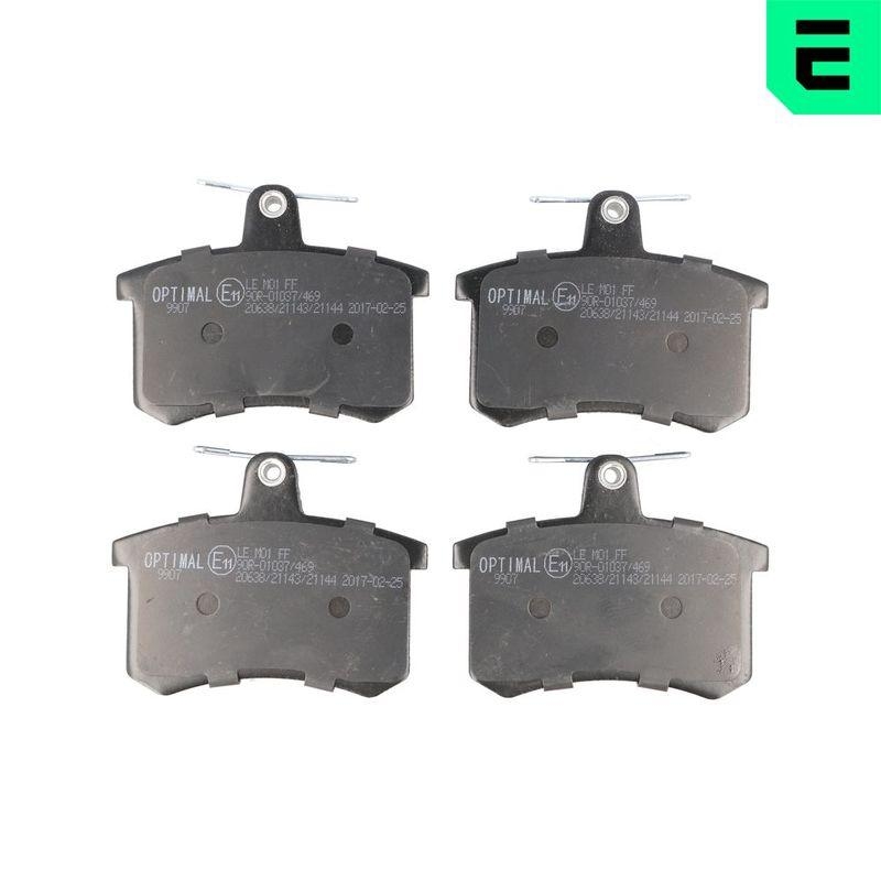 OPTIMAL Bremsbelagsatz, Scheibenbremse