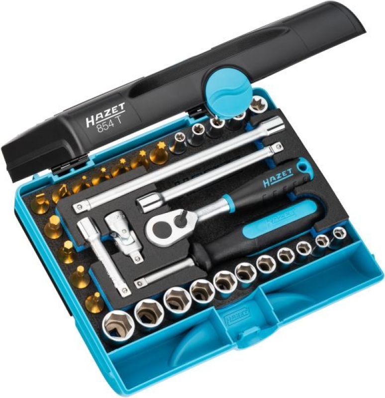 HAZET Socket Set Safety-Insert-System, SmartCase