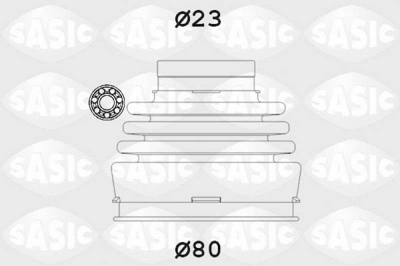 SASIC Bellow Kit, drive shaft